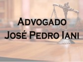 Advogado José Pedro Ianni