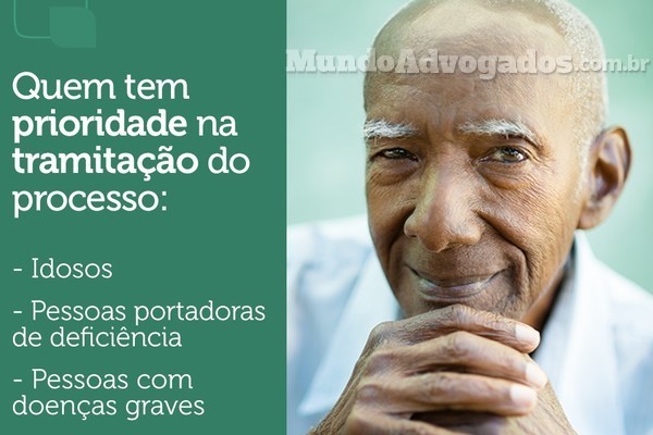 Quem tem direito à prioridade na tramitação de um processo?