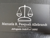 Manuela Ribeiro Pasquali Allebrandt Advogada